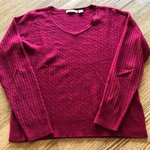 Luxe 360 lightweight sweater cable size large